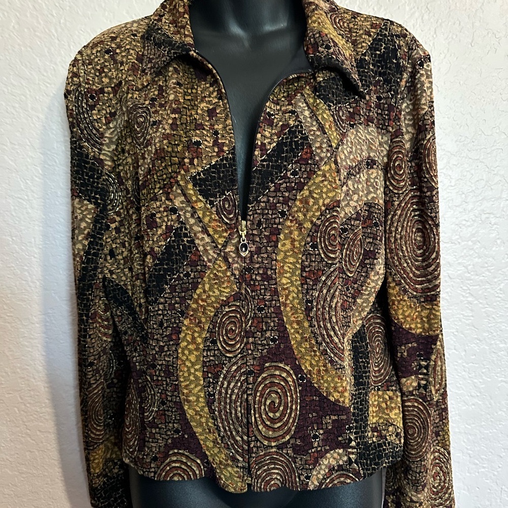 Talk of the Walk Black & Gold Jacket